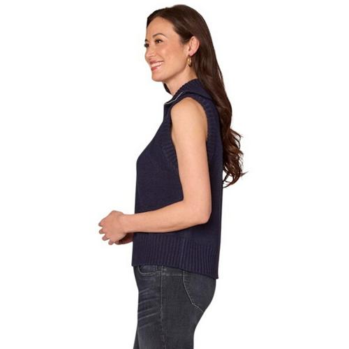 Women's Democracy Half Zip Sleeveless Sweater Vest - Primary Image