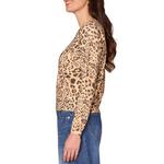 Women's Democracy Sequin Embroidered Neck Pullover Sweater - Thumbnail 2 of 4