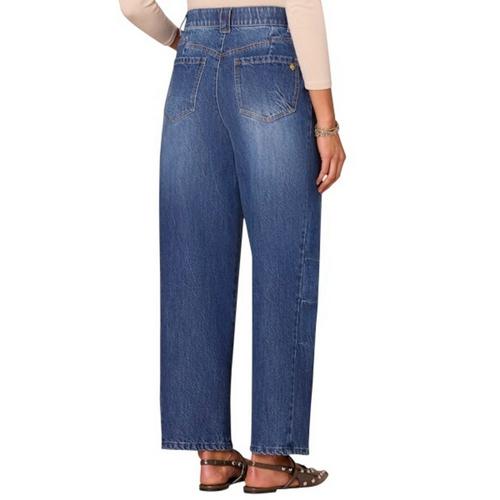 Women's Democracy Ab solution Barrel Jeans - Primary Image