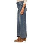 Women's Democracy "Ab"solution Skyrise Uneven Release Step Hem Wide Leg Jeans - Thumbnail 3 of 4