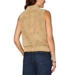 Women's Democracy Banded Hem Sleeveless Turtleneck Pullover Sweater - Thumbnail 3 of 4