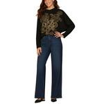 Women's Democracy Fog Foil Batwing Knit Long Sleeve Shirt - Thumbnail 4 of 4
