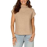 Women's Democracy Mix Media Mock Neck Pullover Sweater - Thumbnail 1 of 4