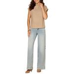 Women's Democracy Mix Media Mock Neck Pullover Sweater - Thumbnail 4 of 4