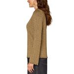 Women's Democracy Bell Sleeve Printed Mock Neck Pullover Sweater - Thumbnail 2 of 4