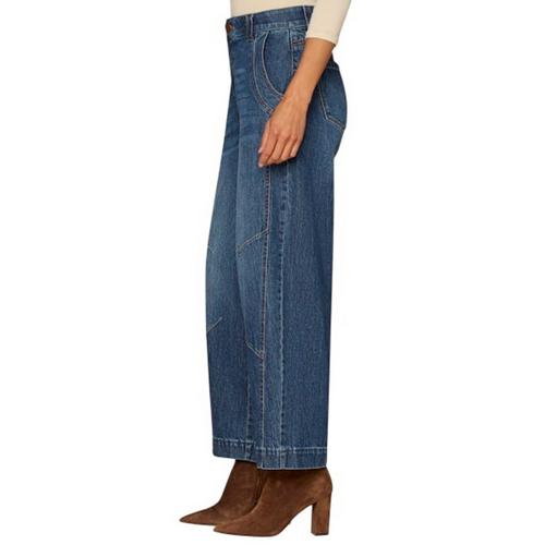 Women's Democracy "Ab"solution Skyrise Front Dart Panel Relaxed Fit Barrel Jeans - Primary Image