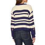 Women's Democracy Placement Stripe With Embroidery Cardigan - Thumbnail 3 of 3