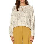 Women's Democracy Printed Pullover Sweater - Thumbnail 1 of 3