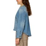 Women's Democracy Back Pleat Denim Jacket - Thumbnail 2 of 3