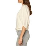 Women's Democracy Surplus Banded Hem Knit 3/4 Sleeve Shirt - Thumbnail 2 of 3