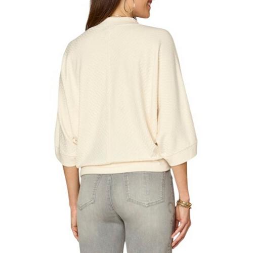 Women's Democracy Surplus Banded Hem Knit 3/4 Sleeve Shirt - Primary Image