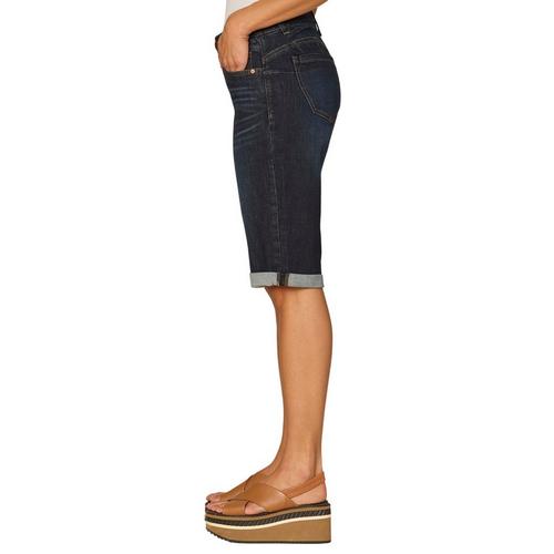 Women's Democracy "Ab"solution Bermuda Jean Shorts - Primary Image