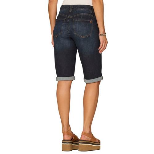 Women's Democracy "Ab"solution Bermuda Jean Shorts - Primary Image