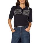 Women's Democracy Scallop Tipping Pullover Sweater - Thumbnail 2 of 3