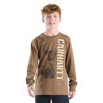 Kids' Carhartt Big Deer Graphic Long Sleeve T-Shirt - Thumbnail 1 of 3