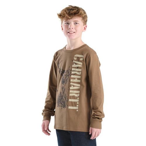 Kids' Carhartt Big Deer Graphic Long Sleeve T-Shirt - Primary Image