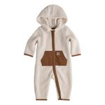 Baby Carhartt Zip Front Sherpa Long Sleeve Coverall - Thumbnail 1 of 2