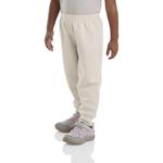 Toddler Girls' Carhartt Elastic Waistband Fleece Logo Joggers - Thumbnail 2 of 3