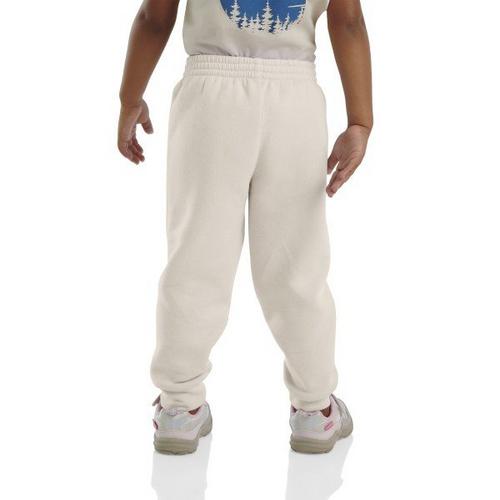 Toddler Girls' Carhartt Elastic Waistband Fleece Logo Joggers - Primary Image