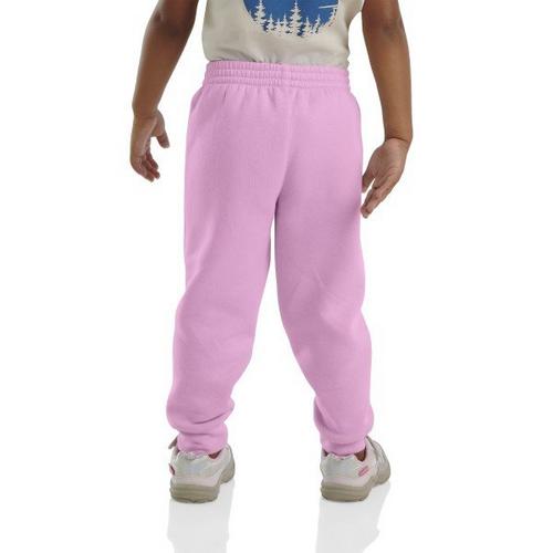 Toddler Girls' Carhartt Elastic Waistband Fleece Logo Joggers - Primary Image
