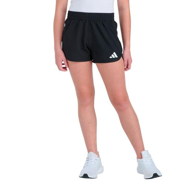 Girls' adidas Woven Pacer Shorts Large Black