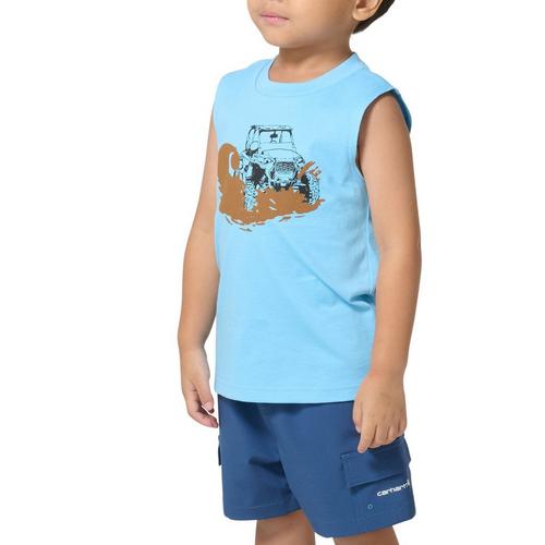 Toddler Boys' Carhartt Vehicle Tank Top - Primary Image