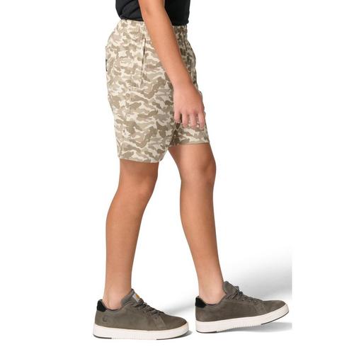 Boys' Carhartt Elastic Wasitband Rugged Flex Ripstop Camo Shorts - Primary Image