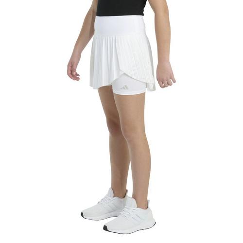 Girls' adidas Woven Pleated Skort - Primary Image