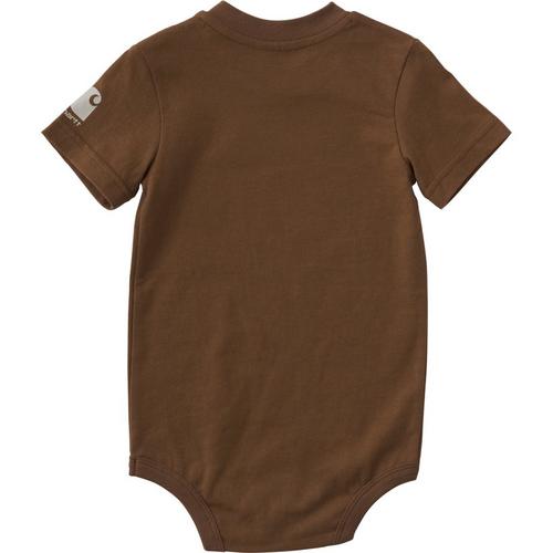 Baby Carhartt Tractor Onesie - Primary Image