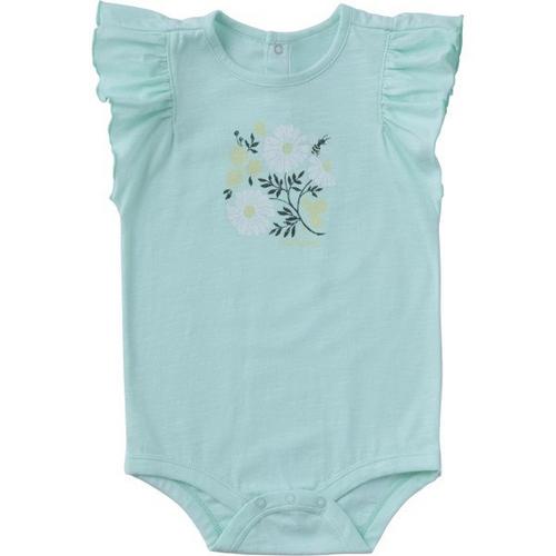 Baby Carhartt Bee Ruffle Onesie - Primary Image