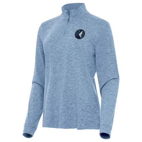 Antigua Women's Minnesota Timberwolves Mentor 1/4 Zip - Primary Image