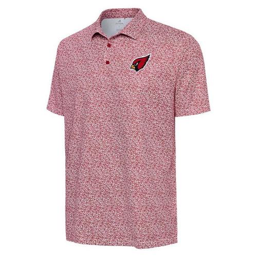 Antigua Arizona Cardinals Field Ditsy Polo - Primary Image