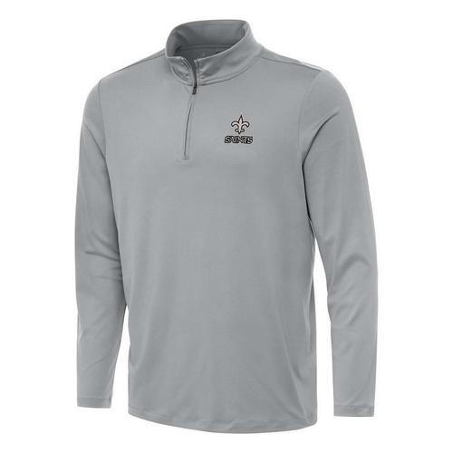 Antigua New Orleans Saints Reprocess 1/4 Zip - Primary Image