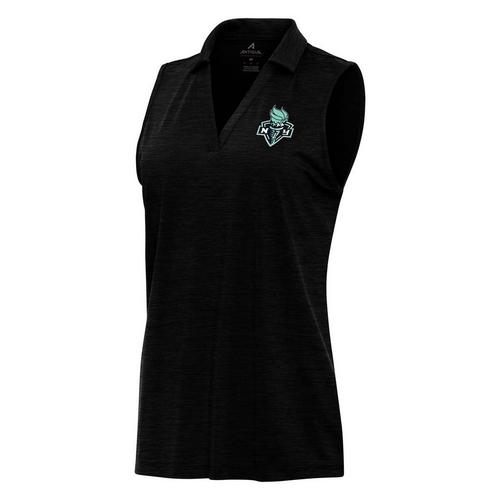 Antigua Women's New York Liberty Layout Sleeveless Polo - Primary Image