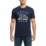 Men's Life is Good Snowy Smoke Show Jack&Rocket T-Shirt - Thumbnail 4 of 4