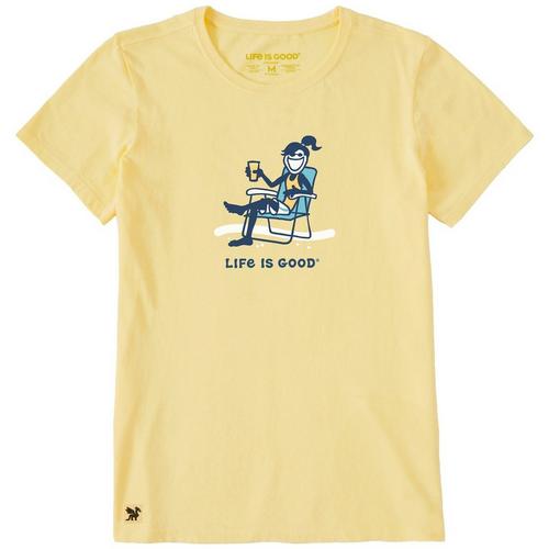 Women's Life is Good Jackie Chill Lemonade T-Shirt - Primary Image