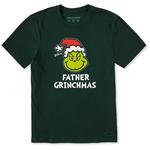 Men's Life is Good Father Grinchmas T-Shirt - Thumbnail 1 of 3