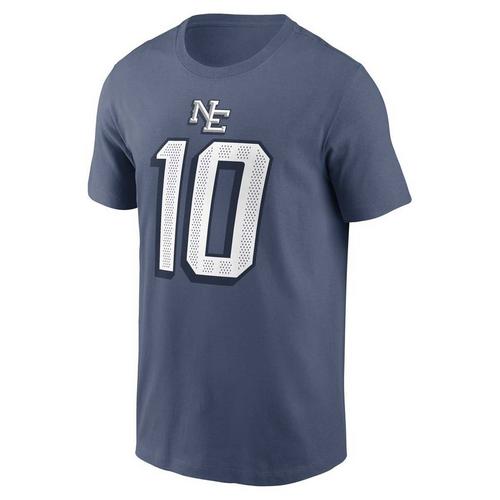 Nike New England Patriots Drake Maye #10 Rivalries Name & Number T-Shirt - Primary Image