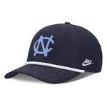 Nike North Carolina Tar Heels Rise Rope Stretch Fit Hat - Thumbnail 1 of 4