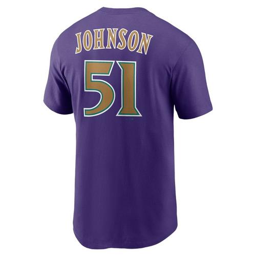 Nike Arizona Diamondbacks Randy Johnson #51 Cooperstown Collection Name & Number T-Shirt - Primary Image