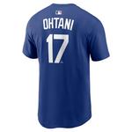 Nike Los Angeles Dodgers Shohei Ohtani #17 Name & Number T-Shirt - Thumbnail 2 of 3