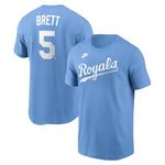 Nike Kansas City Royals George Brett #5 Cooperstown Collection Name & Number T-Shirt - Thumbnail 1 of 3