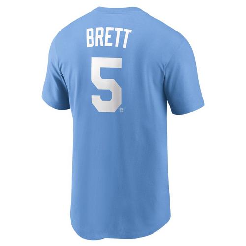 Nike Kansas City Royals George Brett #5 Cooperstown Collection Name & Number T-Shirt - Primary Image
