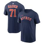 Nike Houston Astros Josh Hader #71 Name & Number T-Shirt - Thumbnail 1 of 3