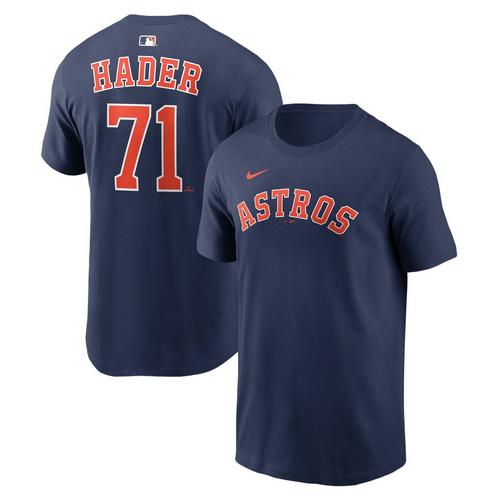 Nike Houston Astros Josh Hader #71 Name & Number T-Shirt - Primary Image