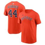 Nike Houston Astros Yordan Alvarez #44 Name & Number T-Shirt - Thumbnail 1 of 3