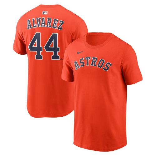 Nike Houston Astros Yordan Alvarez #44 Name & Number T-Shirt - Primary Image
