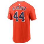 Nike Houston Astros Yordan Alvarez #44 Name & Number T-Shirt - Thumbnail 2 of 3