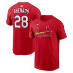 Nike St. Louis Cardinals Nolan Arenado #28 City Connect Name & Number T-Shirt - Thumbnail 1 of 3