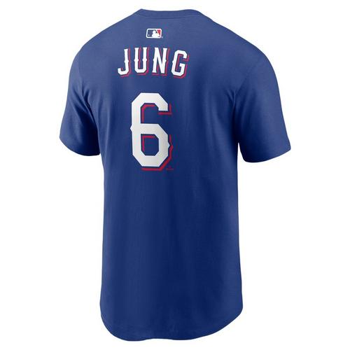 Nike Texas Rangers Josh Jung #6 Name & Number T-Shirt - Primary Image